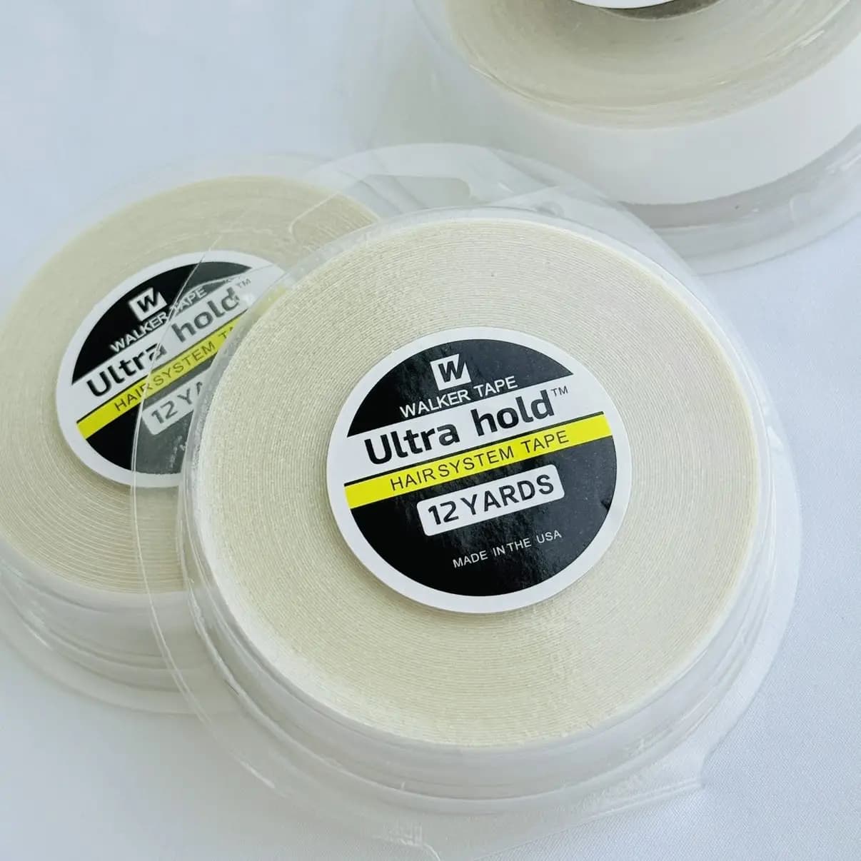 Bande adhésive Double face bleue pour Extensions de cheveux, 3/12 mètres, pour Lace Front, outils de