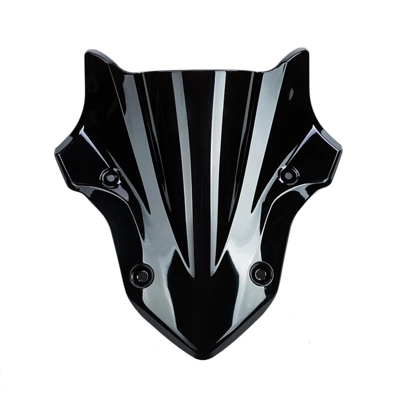 Pare-Brise de Moto Noir, Déflecteur de Vent pour Kawasaki Z900 2017 2018 2019 ABS, Accessoires