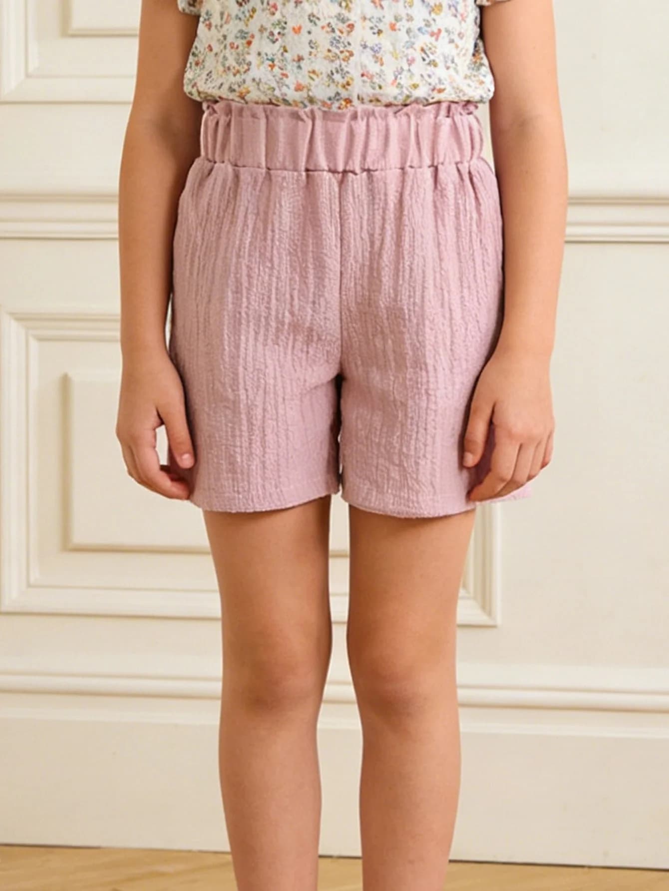 4 shorts à bulles pour filles, doux et confortables, offrant un confort frais et respirant en été po