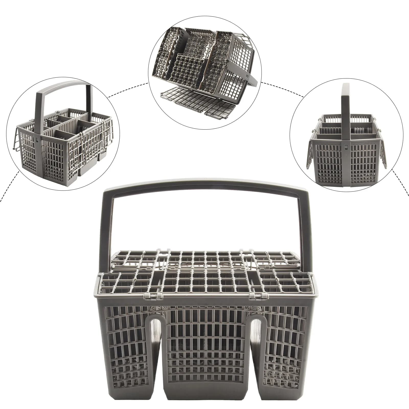 Panier à couverts pour lave-vaisselle, pour SMZ5100 pour Neff - Z7863X0 pour Siemens - SZ73100, pani