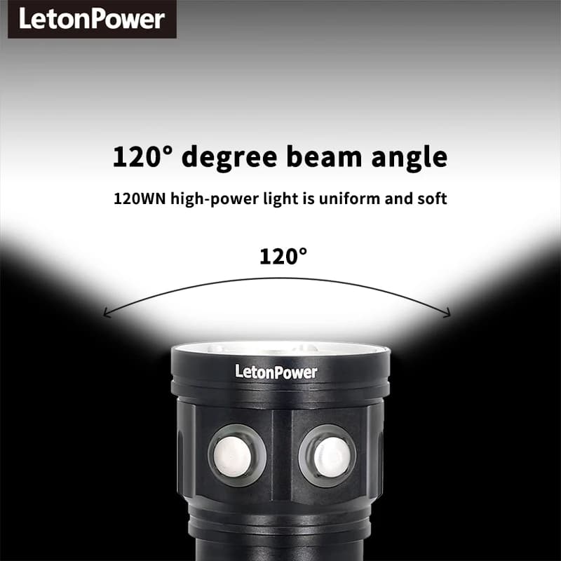 Lampe de photographie professionnelle sous-marine à 27 LED, 20000Lumens, lampe de poche de plongée, 