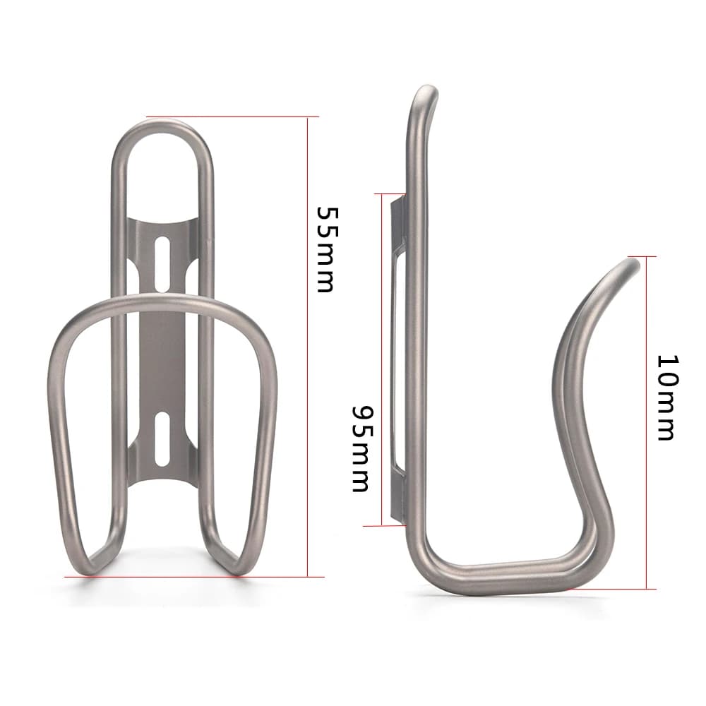 Porte-bouteille de vélo en titane ultraléger porte-bouteille vtt support de bouteille de vélo de rou