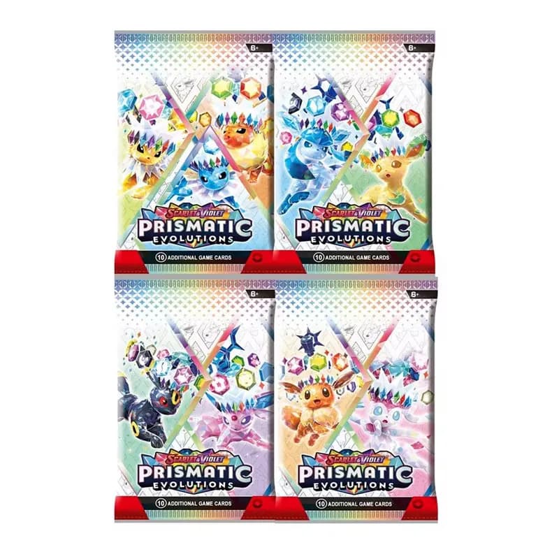 360 cartes Pokémon MEGA ASCEND HEROES Prismatic Evolutions Scarlet Violet 151 en anglais, booster, c