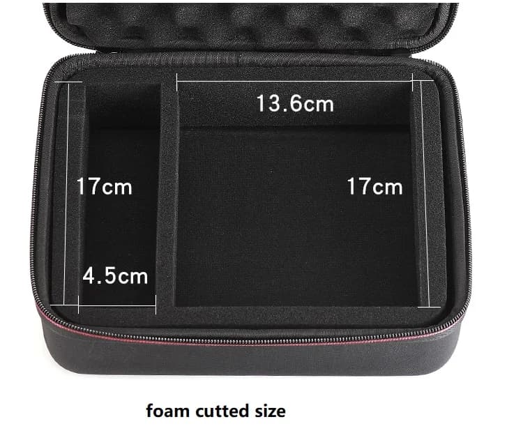 Disque dur externe de bureau-sac de rangement de protection de voyage étui rigide EVA pour WD 3 to, 