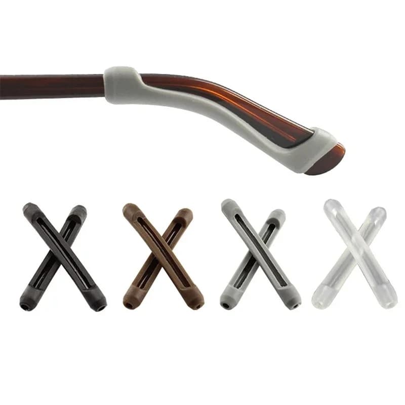 Housse antidérapante pour lunettes, crochet d'oreille en Silicone, support antidérapant pour lunette