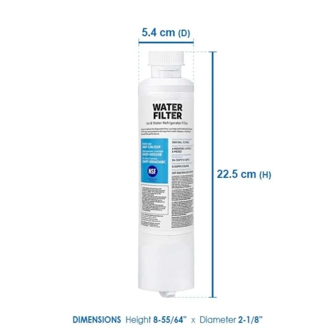 Remplacer le filtre à eau de réfrigérateur pour le DA29-00020B de Samsung, HAF-CIN/EXP, RF28nouveaux