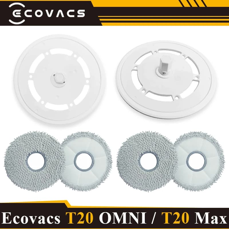 Kit de supports de vadrouille pour Ecovacs Deebot T20 OMNI/T20 Pro, plaque de nettoyage, support en 