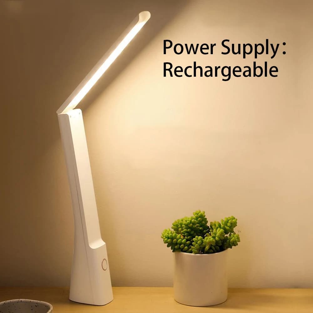 Lampe de bureau Led pliable tactile réglable pour maison intelligente chambre veilleuse étudiant lec