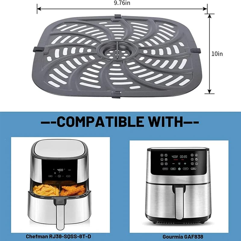 Poêle à griller de rechange pour friteuse à air, Accessoires pour friteuse à air pour RJ38-SQSS-8T-D
