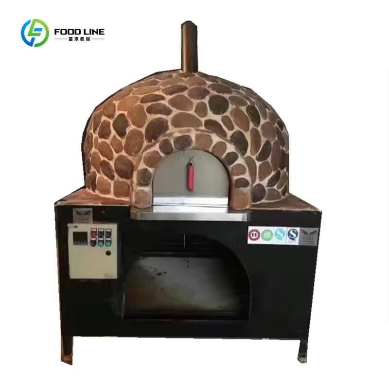 Four à pizza industriel personnalisé pour boulangerie commerciale, pizzeria, haute productivité, fou
