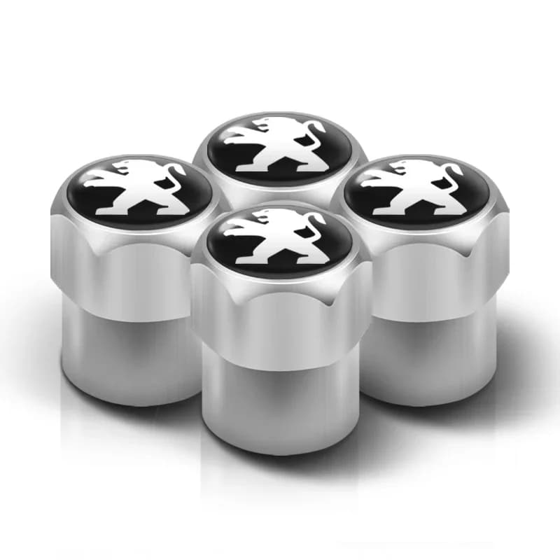 Bouchons de Valve de pneu de roue de voiture en métal, 4 pièces, couvercles de boîtier de tige, acce
