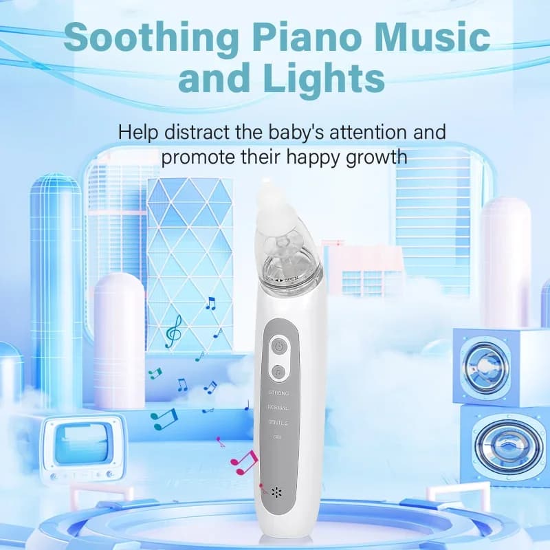 Aspirateur nasal pour bébé, aspirateur nasal électrique pour tout-petit, aspirateur nasal automatiqu