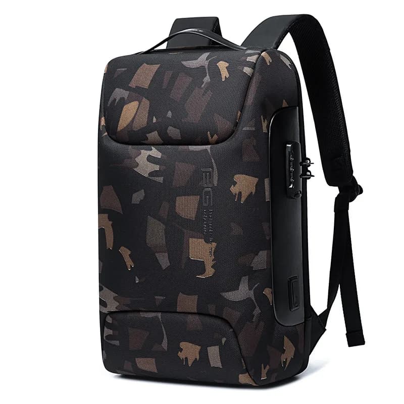 Bange Mochila sac à dos 15.6 pouces sac à dos pour ordinateur portable sac à dos multifonctionnel ét