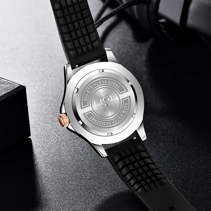 2025 LIGE nouvelles montres pour hommes d'affaires montre de plongée de luxe pour hommes étanche Dat