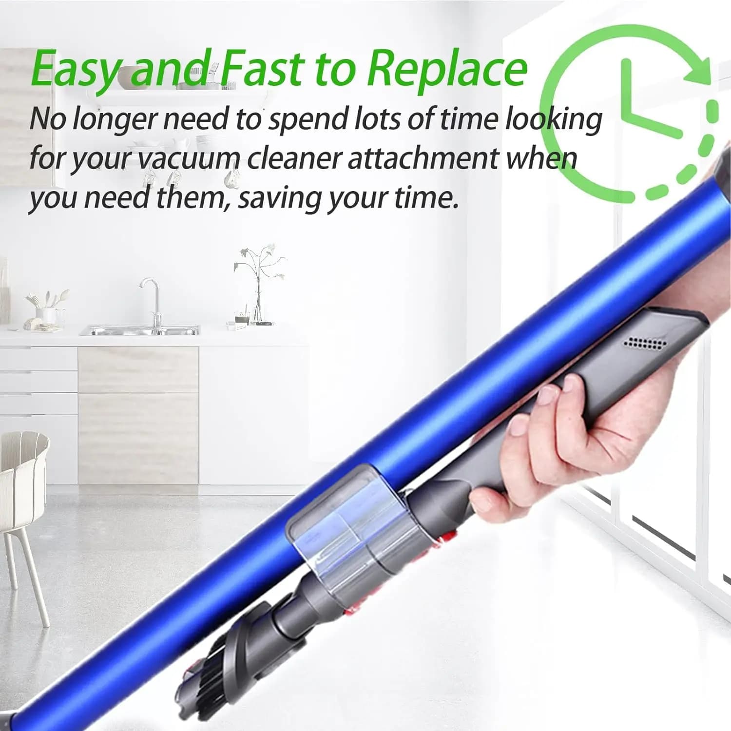 Support d'accessoires pour aspirateur balai sans fil, clip de fixation compatible avec Dyson V11 V10