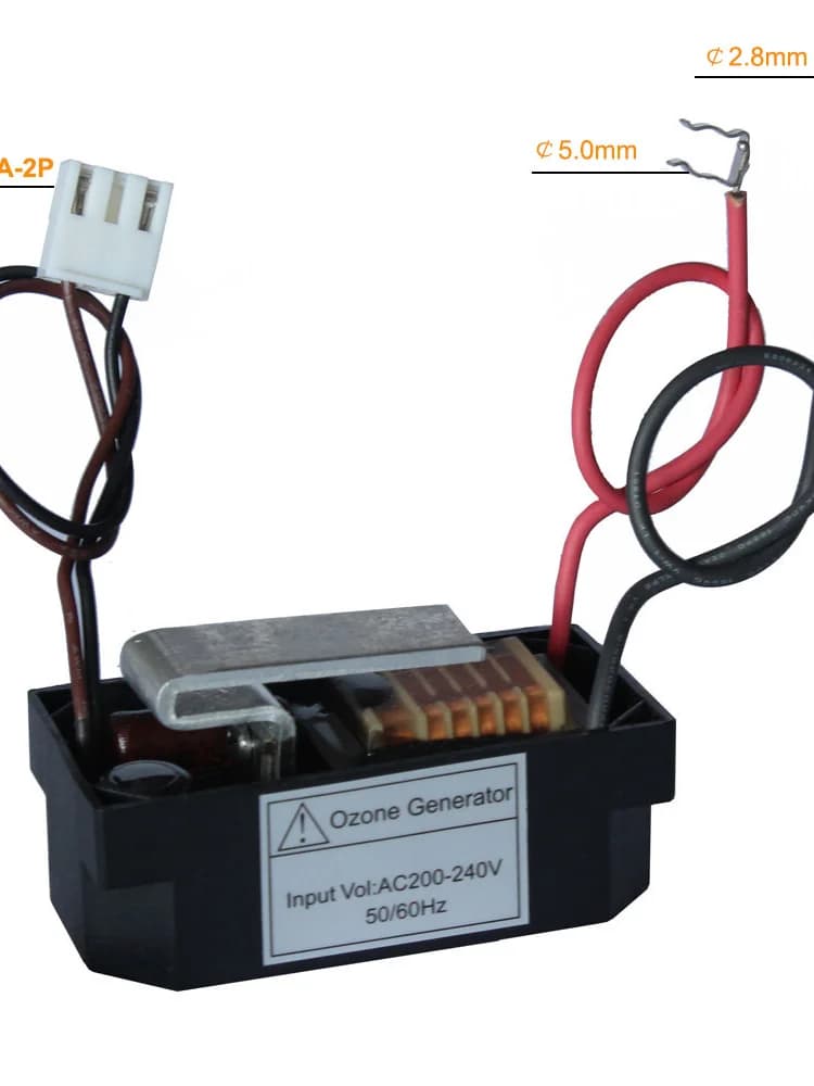 Pièces De puissance d'ozone 220V 110V DC12V 500MG ozoniseur nettoyeur domestique générateur d'ozone 