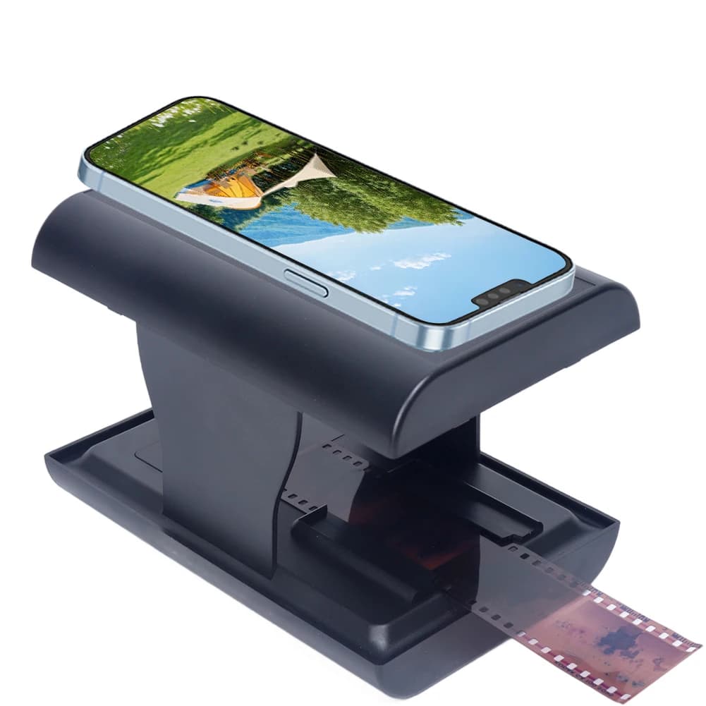 Scanner de films pour diapositives et négatifs, convertisseur de photos numérique, visionneuse de fi
