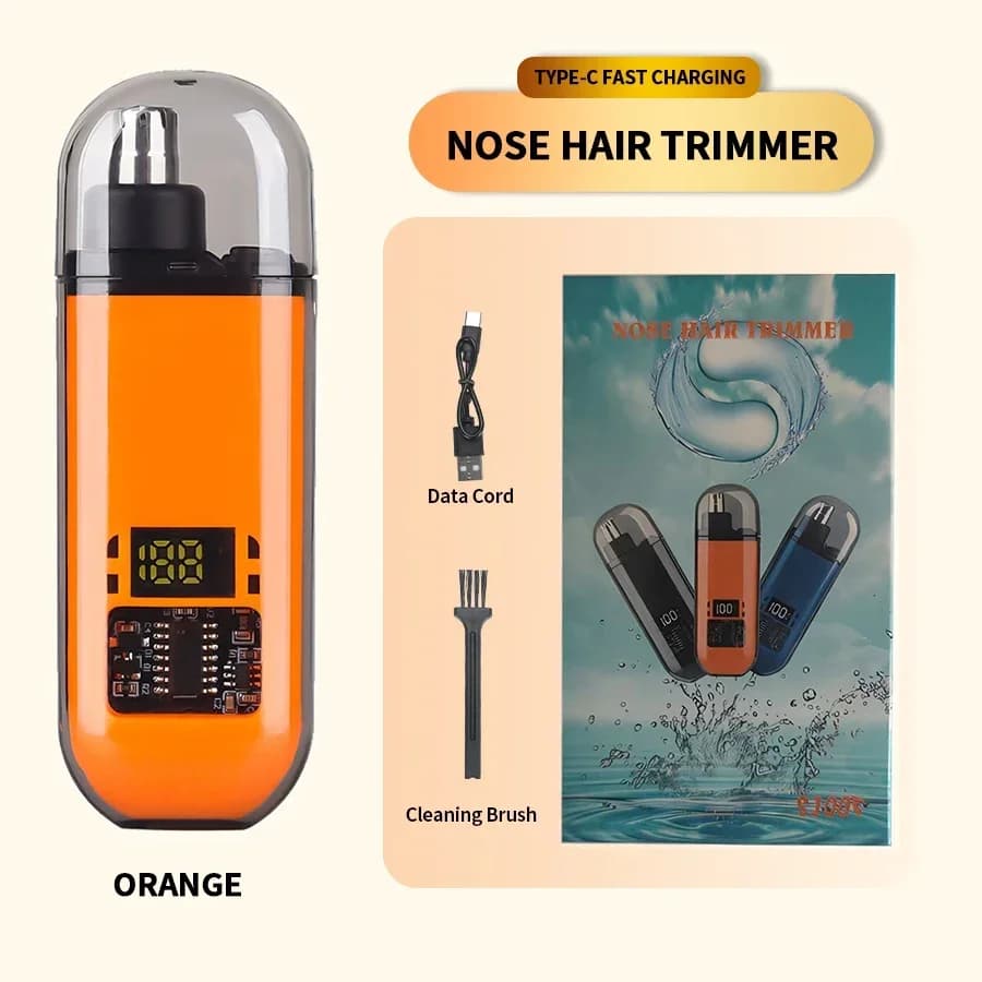 Mini tondeuse à cheveux électrique pour le nez, Rechargeable, multi-cinétique, 2 en 1, unisexe, enti