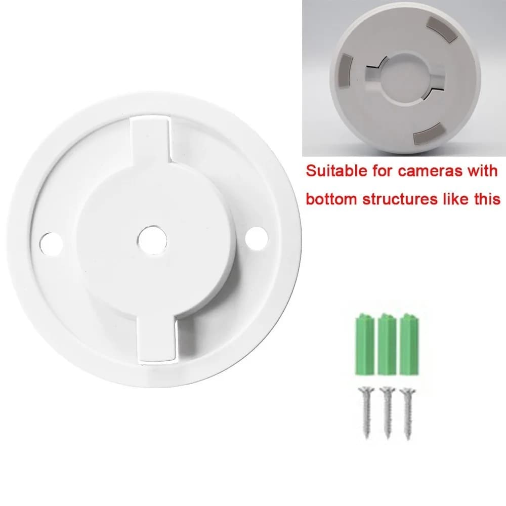 Support mural inclinable pour caméra encastrable, base de montage peu encombrante pour Xiaomi Ezviz 