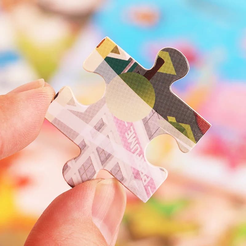 Nouveaux puzzles en bois de 30 pièces, animaux de dessin animé, trafic, tangram, puzzle 3D en bois, 