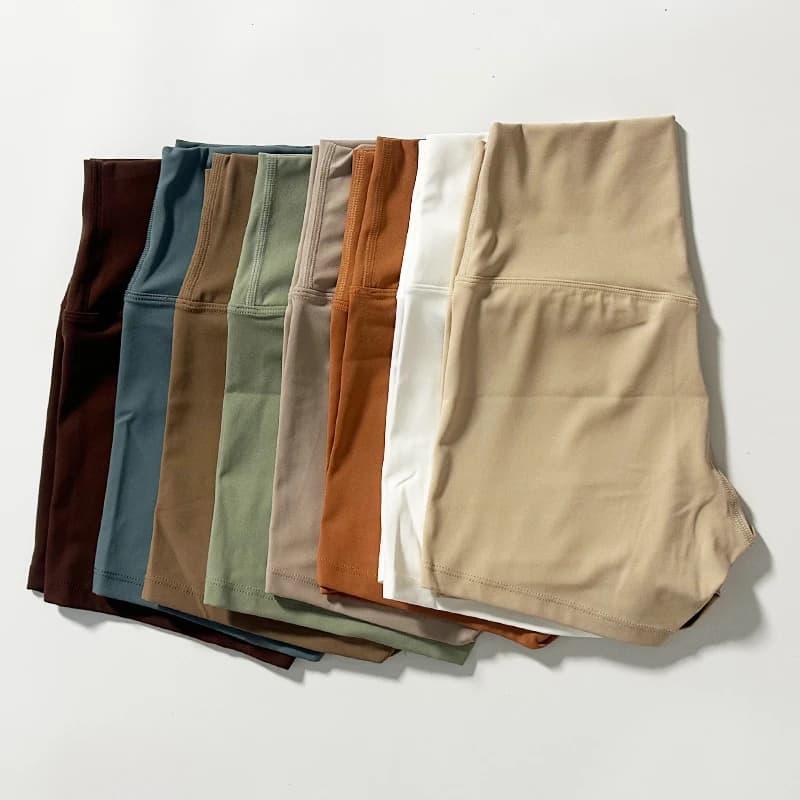 Short de sport taille haute pour femmes, short de Yoga, coupe cintrée, levage des fesses, course à p