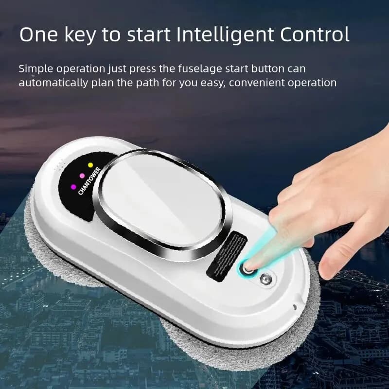 Robot nettoyeur de vitres Intelligent, aspirateur, nettoyeur de vitres électrique, Limpiacristales, 