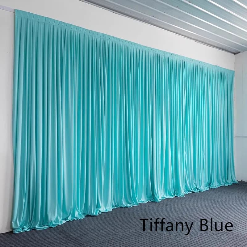 Rideau de toile de fond pour fête de mariage, rideaux photo sans déformable, décoration en tissu pou
