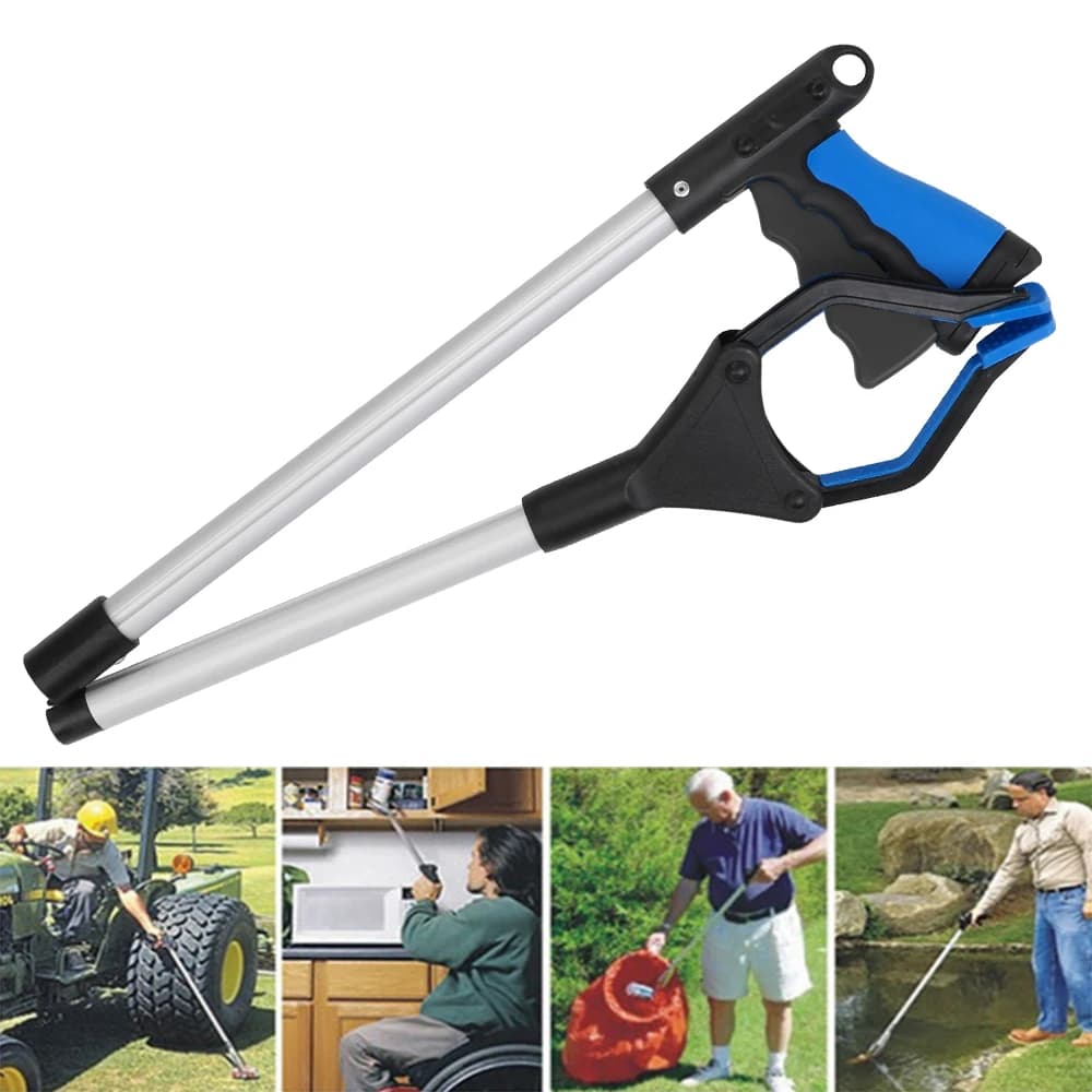 Extension de pince pliable, outils manuels, rechercheurs de litière, outils de ramassage de déchets 