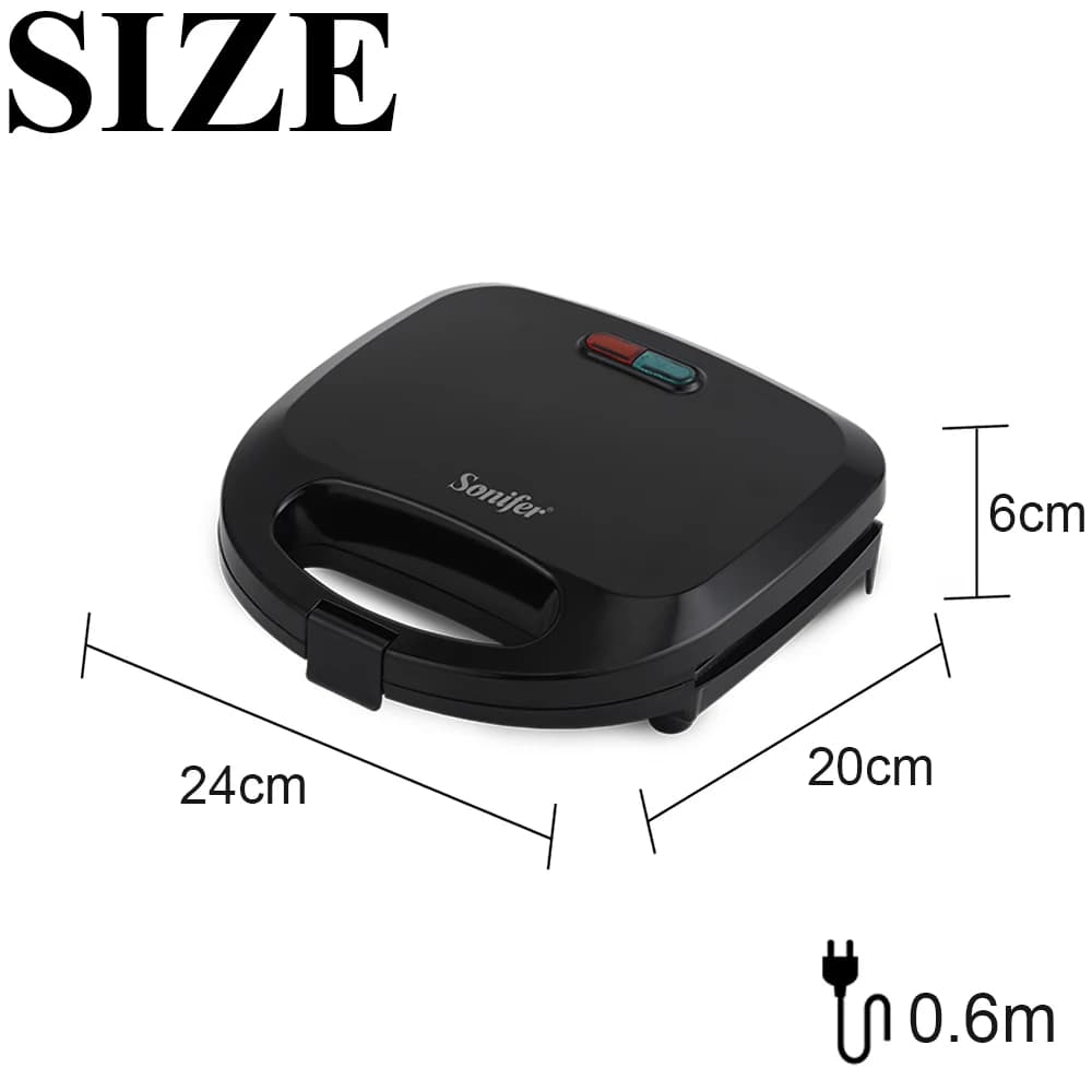 Sonifer – gaufrier électrique pour gâteaux aux noix, 750W, appareils de cuisine, Machine à gaufres p