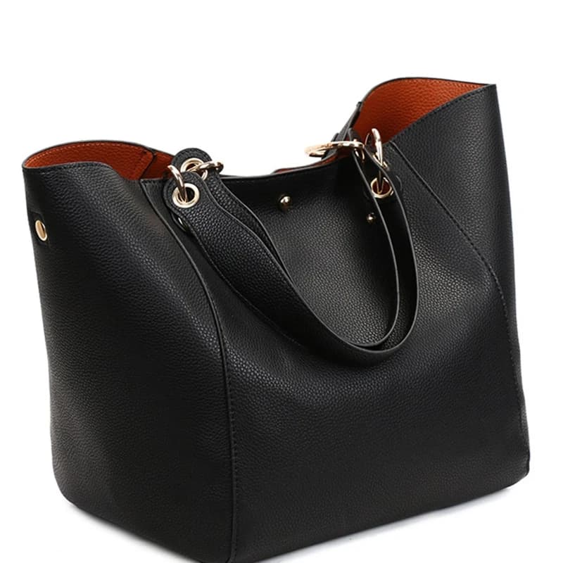 Grand sac fourre-tout pour femmes, sacs à main en cuir PU imperméable avec poignée supérieure, sac à