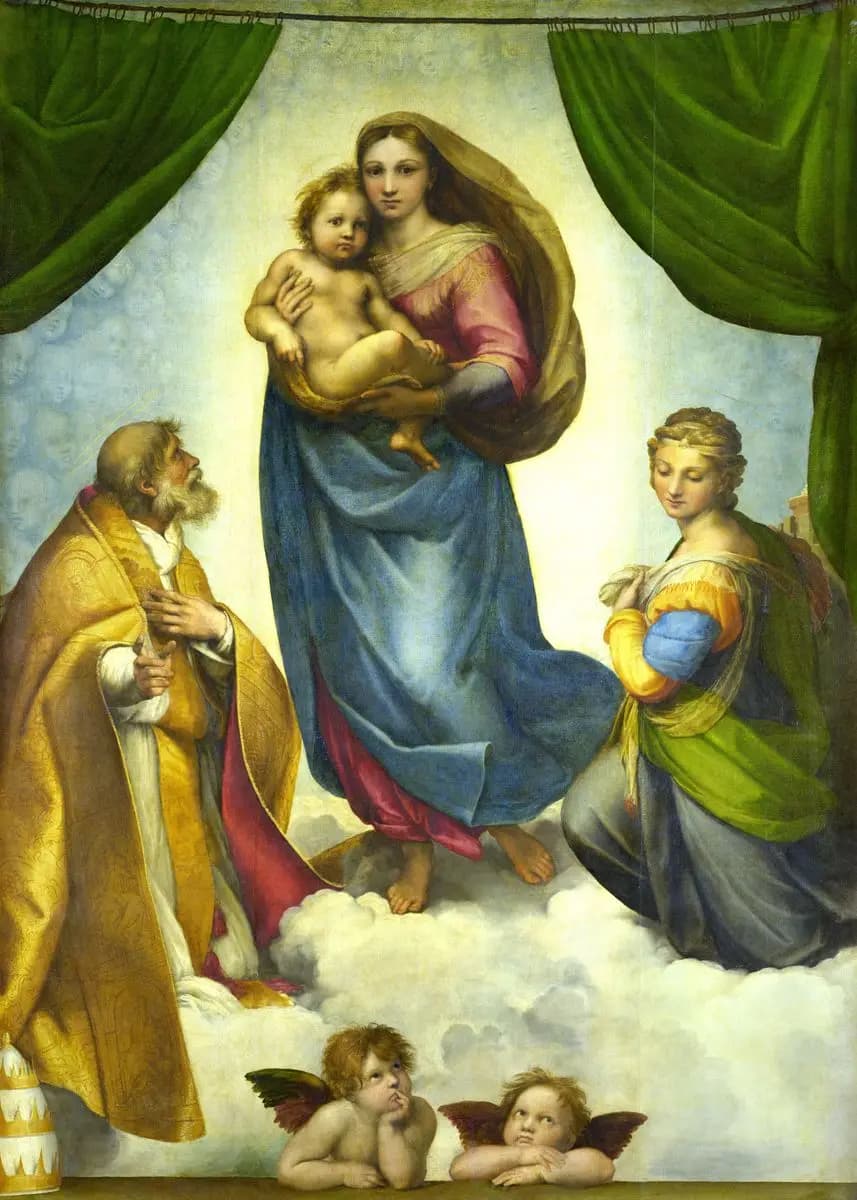 Affiches de peinture sur toile de Raphaël, célèbre peintre, école d'Athènes, Christ tombant, affiche