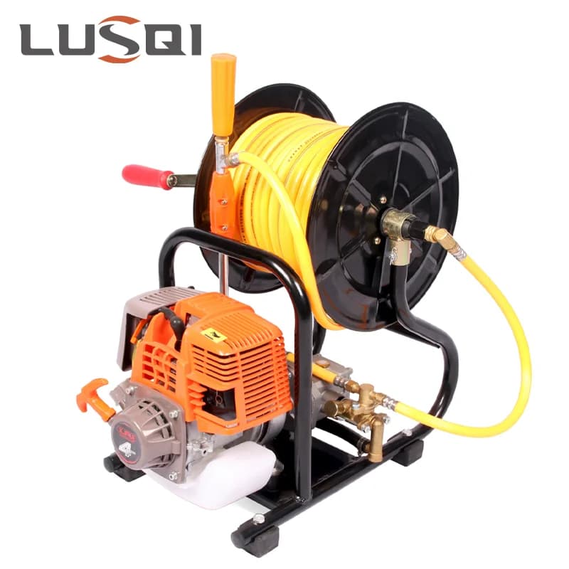 LUSQI pulvérisateur 139F moteur à essence pompe haute pression 4 temps essence Agriculture pulvérisa