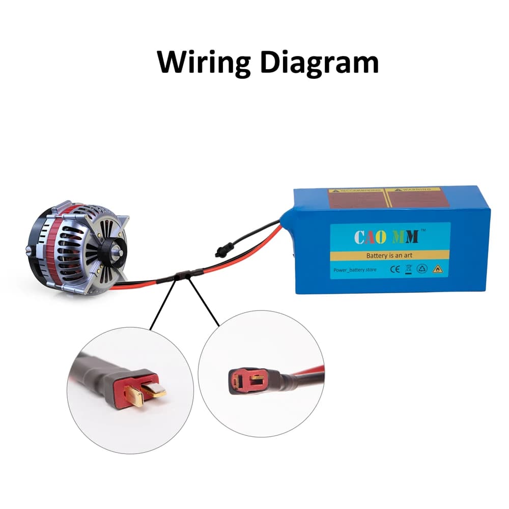 Batterie 36V 48V 10Ah/ 14Ah/16Ah/20Ah pour Vélo Électrique 200-1200W, Scooter et Autres Moteurs