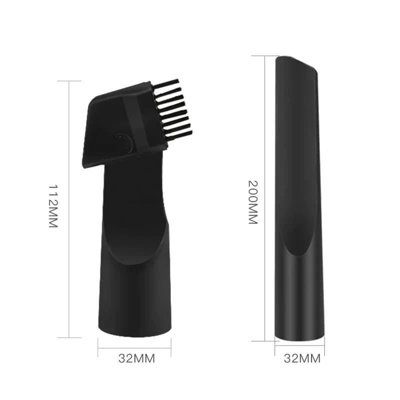 Tête de brosse pour aspirateur de voiture, buse de diamètre intérieur 32mm, adaptateur, fixation de 