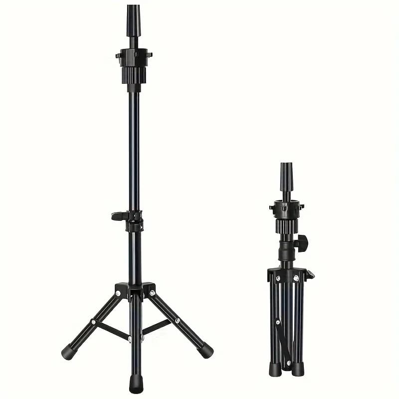 Support de tête de mannequin de table réglable pour la pratique de la coiffure, idéal pour l'entraîn