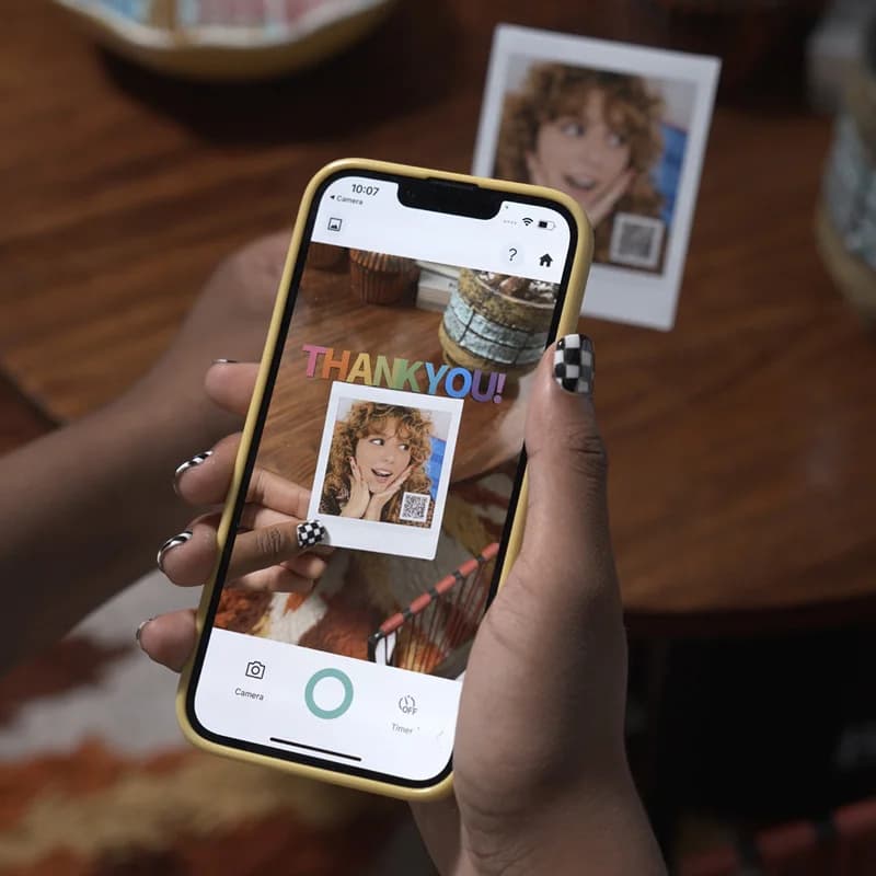 FUJIFILM-Imprimante photo pour smartphone avec connectivité Bluetooth 4.2, vert nuit, blanc agaçant