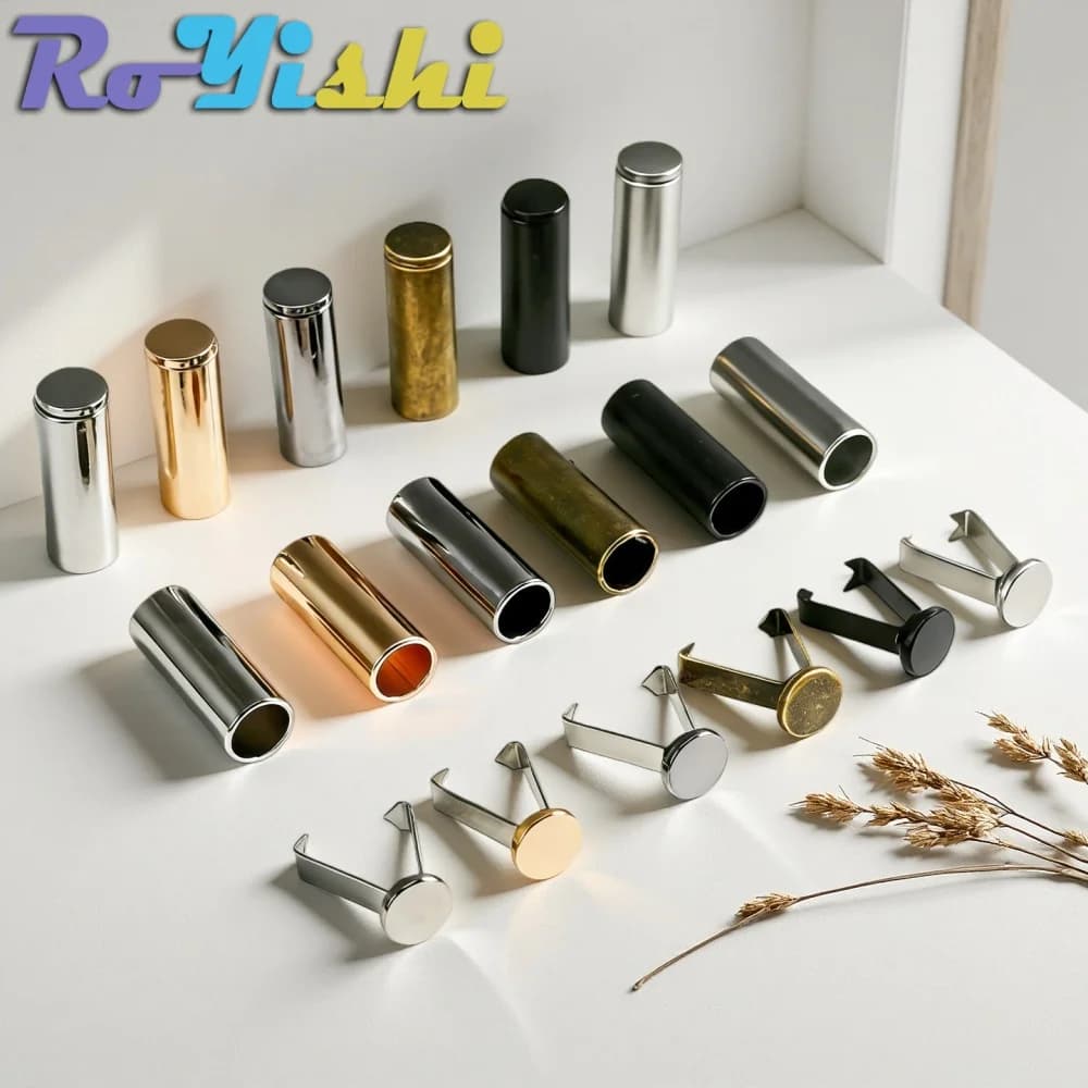 10-100 Ensembles de Bloqueurs de Cordon Cylindriques Détachables avec Capuchon – Accessoires et Pièc
