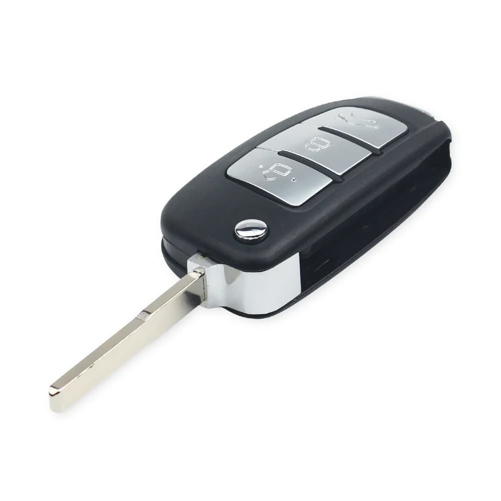 KEYYOU – clé télécommande de voiture à puce, 3 boutons, 433Mhz, ID60/63, pour Ford Fusion Focus Mond