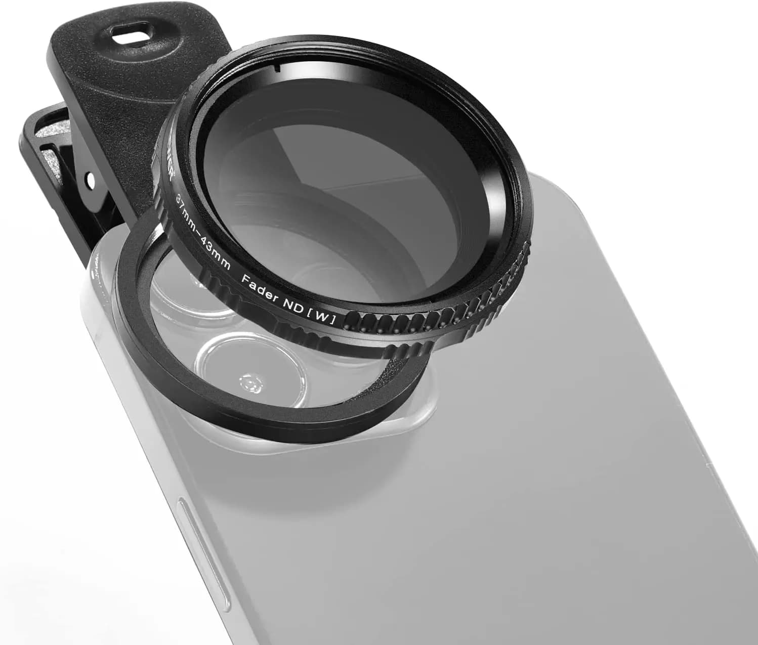 NEEWER Kit de filtre d'objectif à clipser 37 mm pour iPhone 17 16 15 14 13 12 11 Pro Max Smartphones