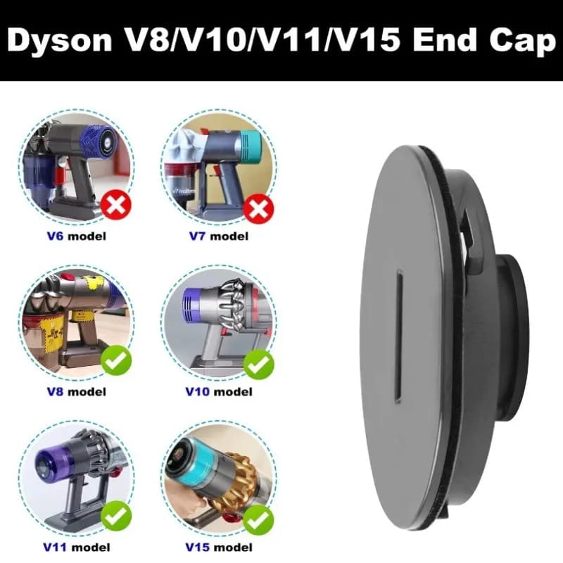 Couvercle d'extrémité de tige de brosse, accessoires pour Dyson V7 V8 V10 V11 V15, nettoyeur sans fi