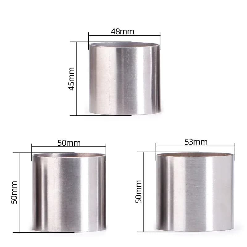 Échappement universel pour moto 48mm 50mm 53mm, nid d'abeille DB Killer, réduit le bruit, couple éle