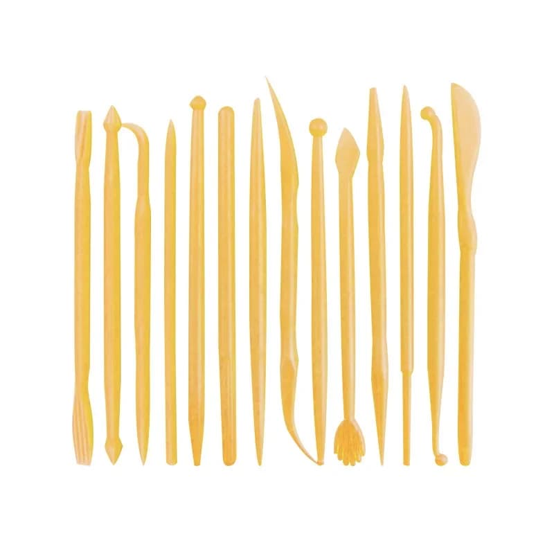 14 pièces/ensemble plastique argile Sculpture ensemble cire Sculpture poterie outils Sculpture Sculp