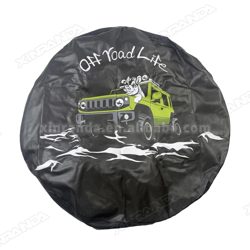 Housse de roue de secours pour pneu de voiture, pour Suzuki Jimny JB64 JB74 15 pouces, housse de pro