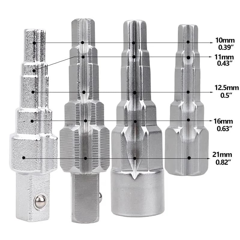 Clé à cliquet en acier au carbone, outil à main de 10 à 21mm, radiateur à tétons Durable, fourniture
