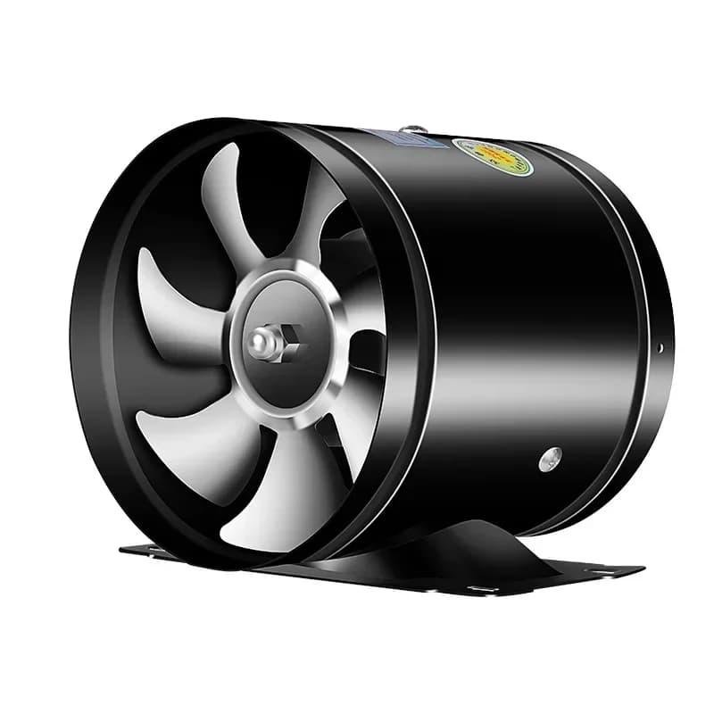 4''6''8'' tuyau ventilateur d'échappement ventilateur d'air tuyau métallique Ventilation ventilateur