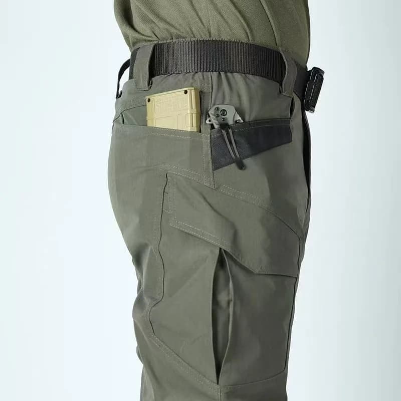 Pantalon tactique pour homme, pantalon d'entraînement multifonctionnel pour l'extérieur avec poches,