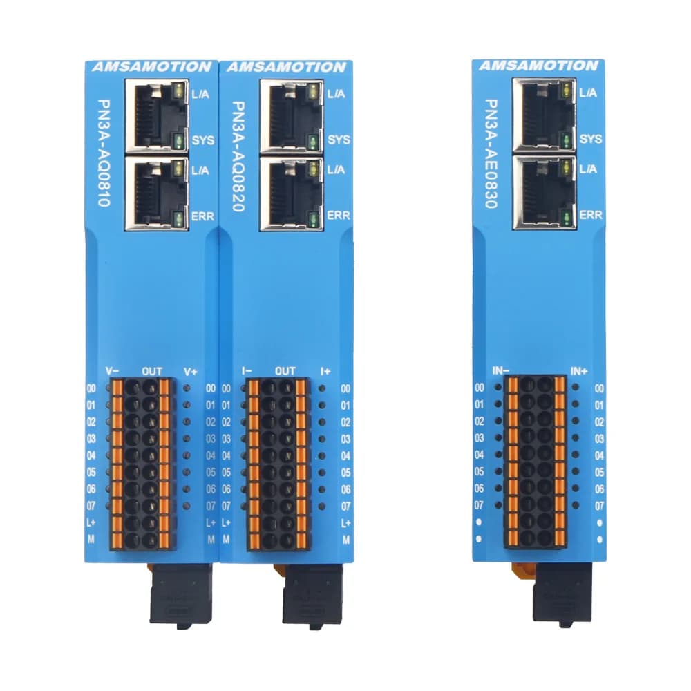 Profinet – commutateur analogique IO à distance, Module PN pour PLC 200 300 1200 1500 PN3A-AE0830 PN