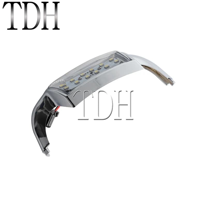 Feux de garde-boue arrière de moto, garniture de feux de frein arrière LED Tri-Bar pour Harley Herit