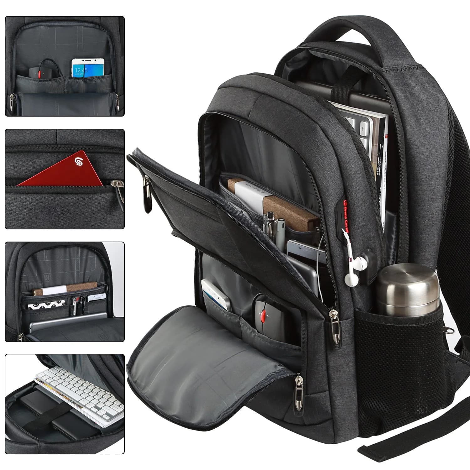Mochila sacs à dos pour femmes et hommes grande capacité multi-fonction étanche voyage affaires sac 