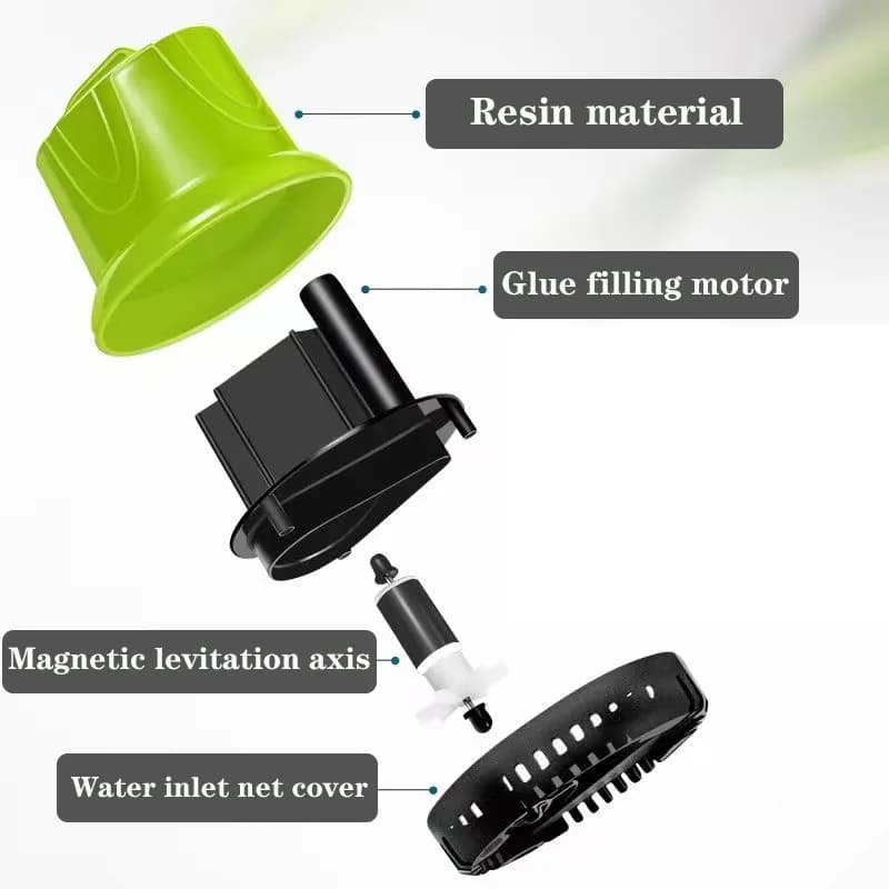 Pompe à eau submersible pour étang à poissons, fontaine de jardin hydroponique, cascade ultra silenc